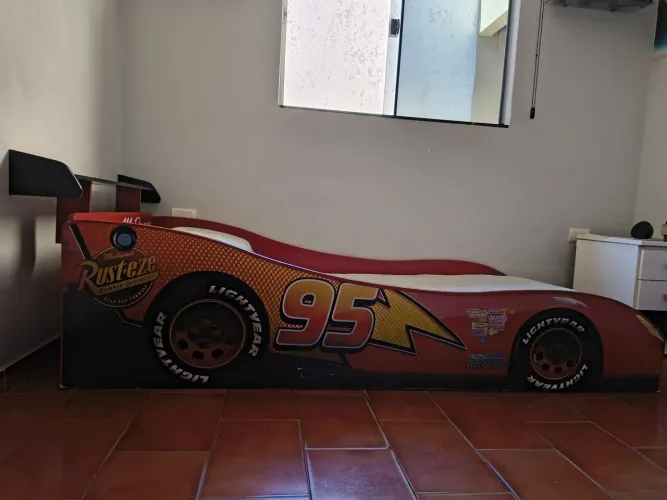 Cama infantil relâmpago McQueen 