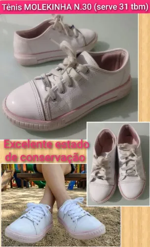 Calçados de menina. N.30/31. Seminovos em excelente estado de conservação