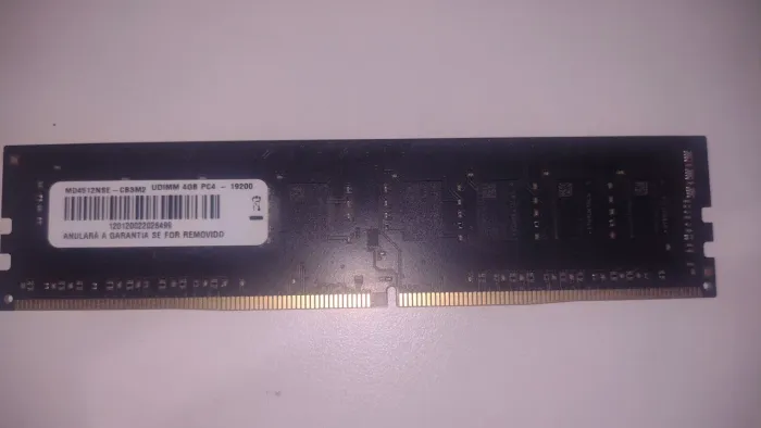 Kit GTX 550 Ti 2GB GDDR5 + Memória RAM DDR4 4GB Funcionando Perfeitamente
