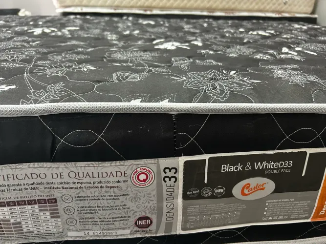 Colchão de casal padrão Ortobom Black White!!