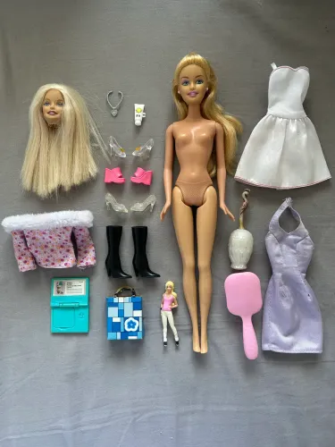 Lote bonecas e acessórios Barbie 