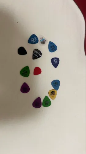 12 Palhetas Dunlop sortidas