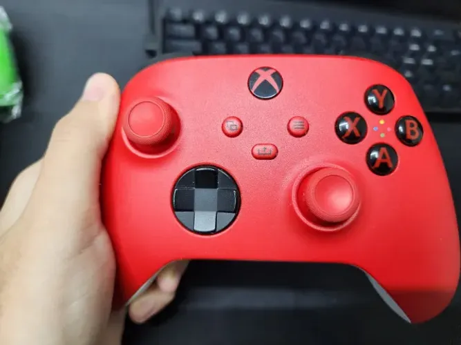 Controle Vermelho Xbox Series S/X | Pulse Red Original - Perfeito Estado | Entrego