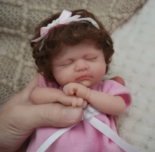 Bebê Reborn silicone sólido 