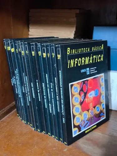 Coleção Rara de Livros de Informática