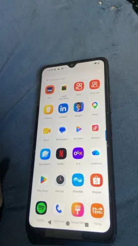 Xiaomi Redmi A3x 128gb de memória 4 gb de memória RAM cor preta 