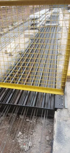 Pista laje protendida vigota T 9x10cm, com sistema hidraulico protensão e desprotensão, pr