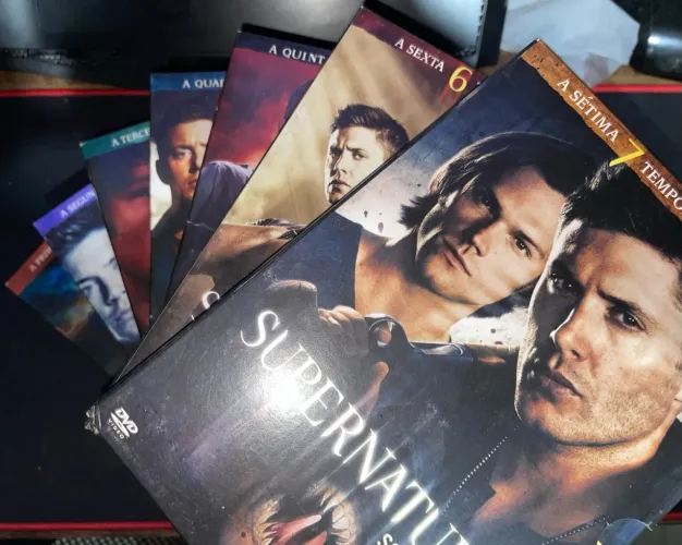 Box DVD Série Supernatural - Sobrenatural 1ª a 7ª Temporadas
