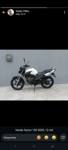 Vendo moto boa só pegar e rodar