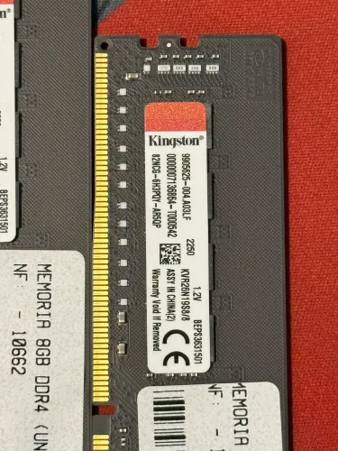Kit Memória RAM Kingston 16gb DDR4 2666mhz