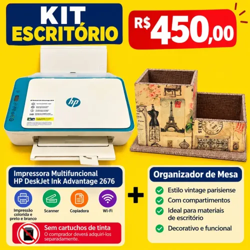 KIT ESCRITÓRIO|R$ 450,00,