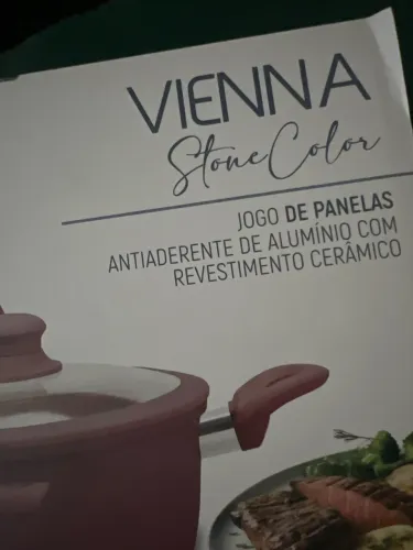 Jogo de panelas cerâmica para fogão de indução