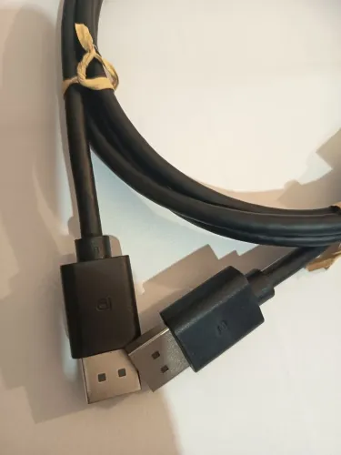 Cabo DisplayPort macho x macho 1,8 m - Novo