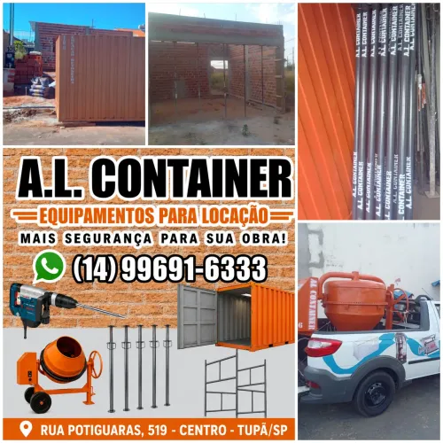 Locação de Equipamentos para obra