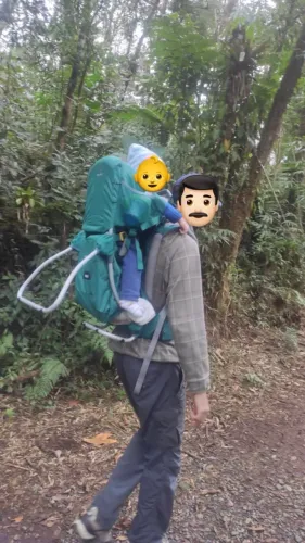 Mochila de Transporte para Bebê Kid Comfort