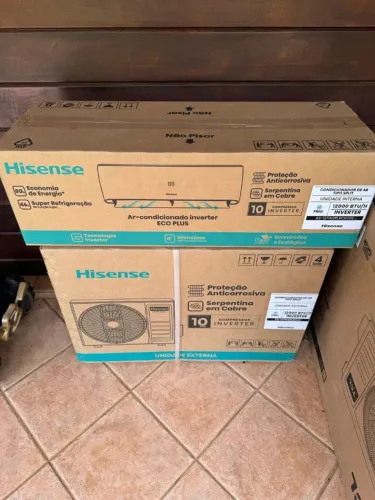 Ar Condicionado Split Inverter 12.000 BTUs Hisense Eco Plus - Frio