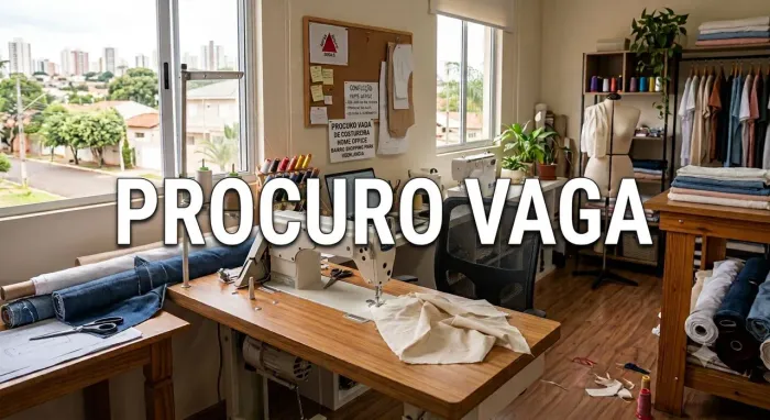 PROCURO VAGA CONFECÇÃO