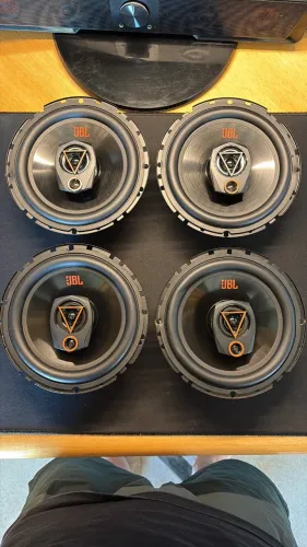 Kit 4 Falantes 6 Polegadas Jbl 6trms80 Triaxial 320w 4 Ohms