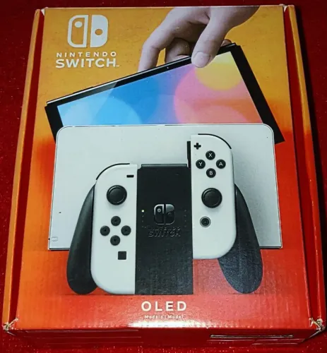 Caixa do Nintendo switch old