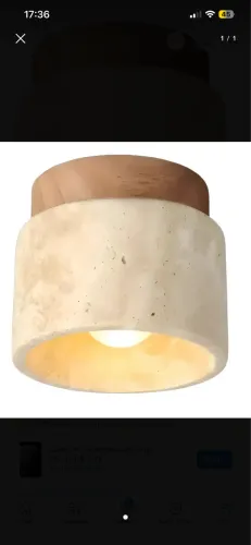 Luminária de Teto - Cerâmica