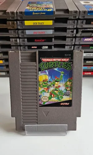 Jogo Teenage Mutant Ninja Turtles para NES Nintendinho 8bits