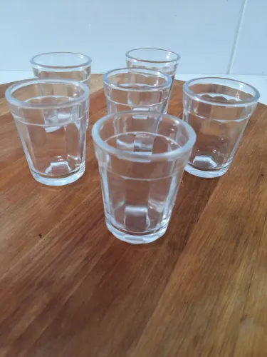 Copos americano de vidro Nadir Figueiredo 45ml com 10 unidades