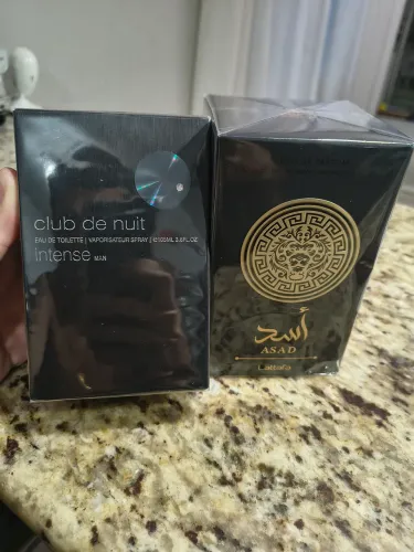Perfume Arabe Masculino Asad Black / Club de Nuit Intense 100ml Original e Barato