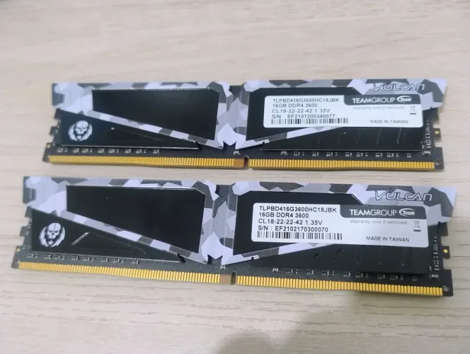 Memória 16Gb DDR4 3600 Mhz