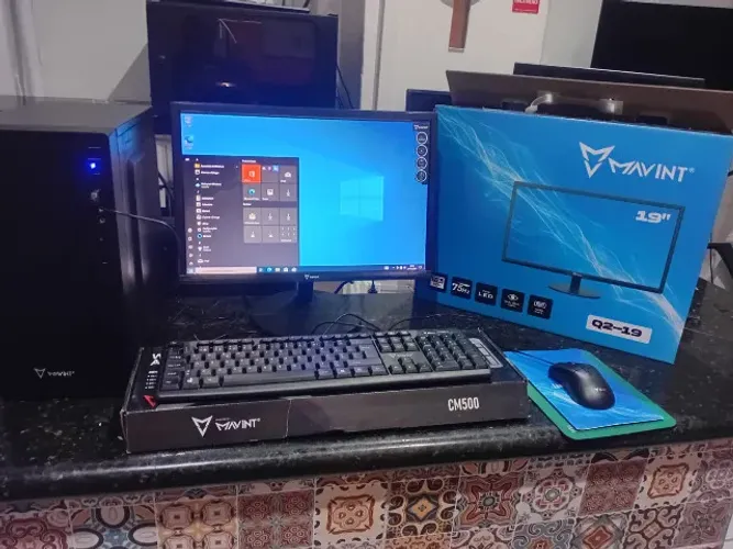 Computador completo NOVO Processador i5, 8 giga de memoria , HD 1 TERA , monitor de 19 ?