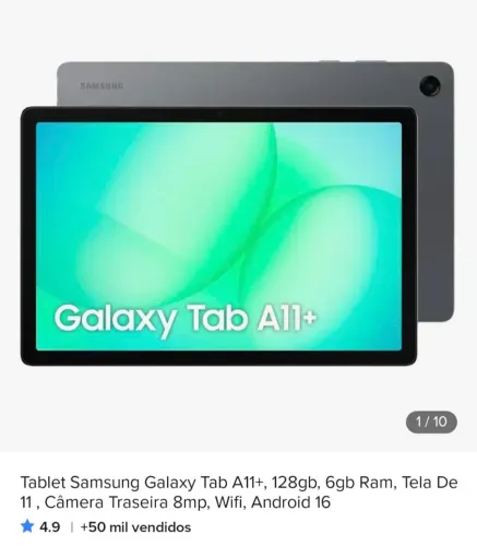 Tablet samsung A11+