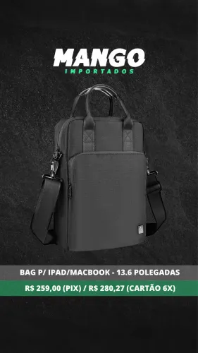 Bolsa Wiwu para Tablet ou Notebook de até 13.6 Polegadas 