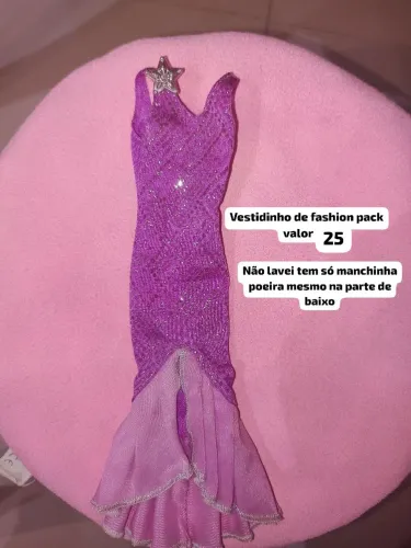 Vestidos de boneca Barbie fashionista