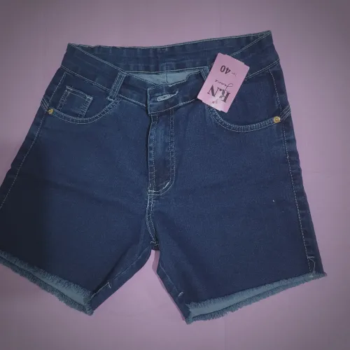 Short jeans últimas unidades promoção