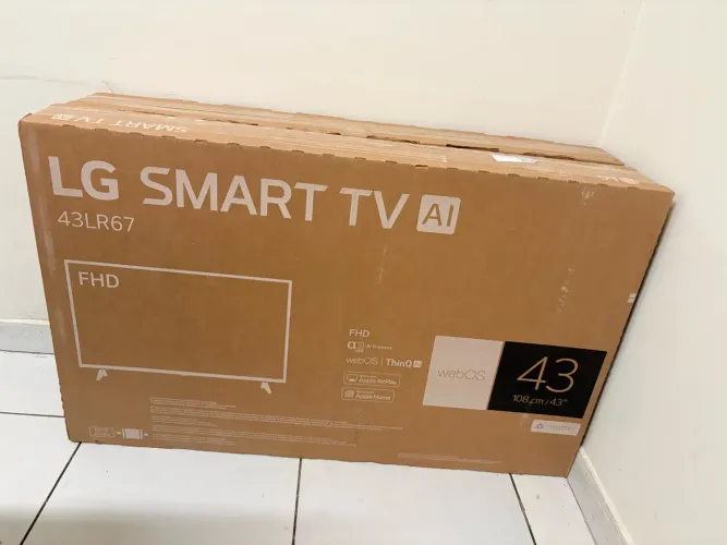 Smart Tv LG 43 lacrada