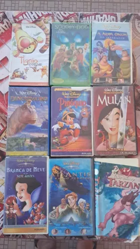 VENDO 24 FITAS DE VIDEO CASSETE - DESAPEGO TOTAL