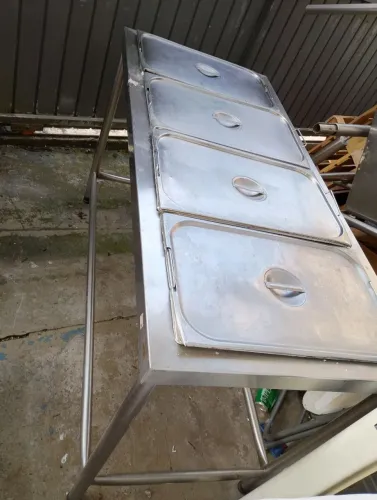 Mesa de frios em inox