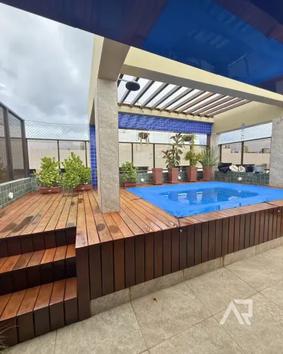 Cobertura Duplex à Venda Com Projetados e a 100m do Mar da Praia do Cabo Branco