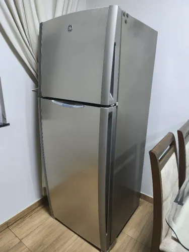 Geladeira GE inoxv420 litros 