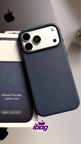 Capa de couro iPhone 17 Pro Max