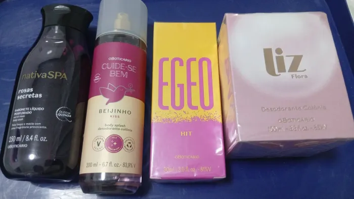 Produtos de beleza e bem estar 