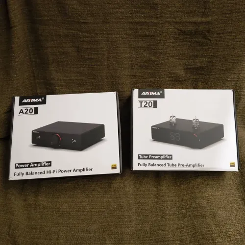 Amplificador e Pre Amplificador Aiyima