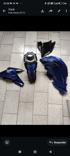 Carenagem Honda Fan 2025