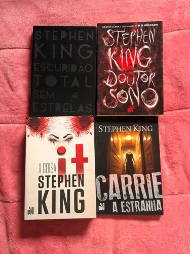 Kit 4 livros Stephen King