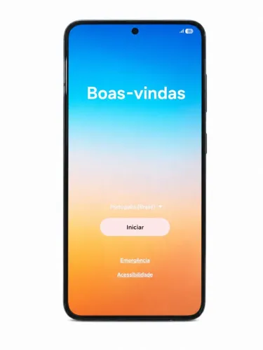 Samsung Galaxy S22 5G em pleno funcionamento