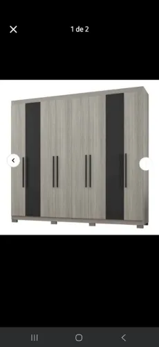 Guarda roupa de 8 portas Bartira