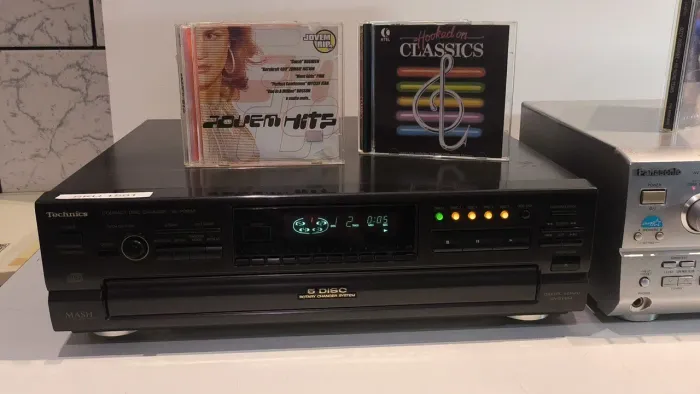 Cd player carrossel technics SL- PD988 Mash com Pitch control RARÍSSIMO - funcionando 