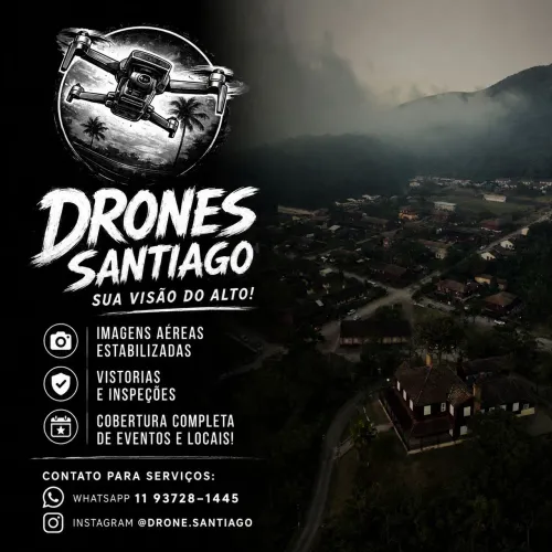 Imagens aéreas estabilizadas 4k Drone 