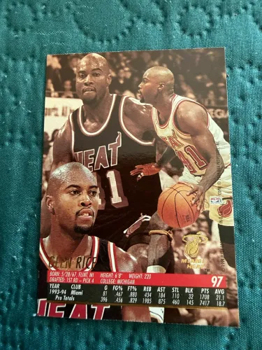Glen Rice Fleer Ultra 1994-95 #97 Miami Heat