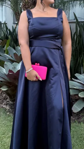 Vestido de Festa AZUL MARINHO
