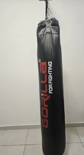 Saco de pancada gorilla 160cm com suporte